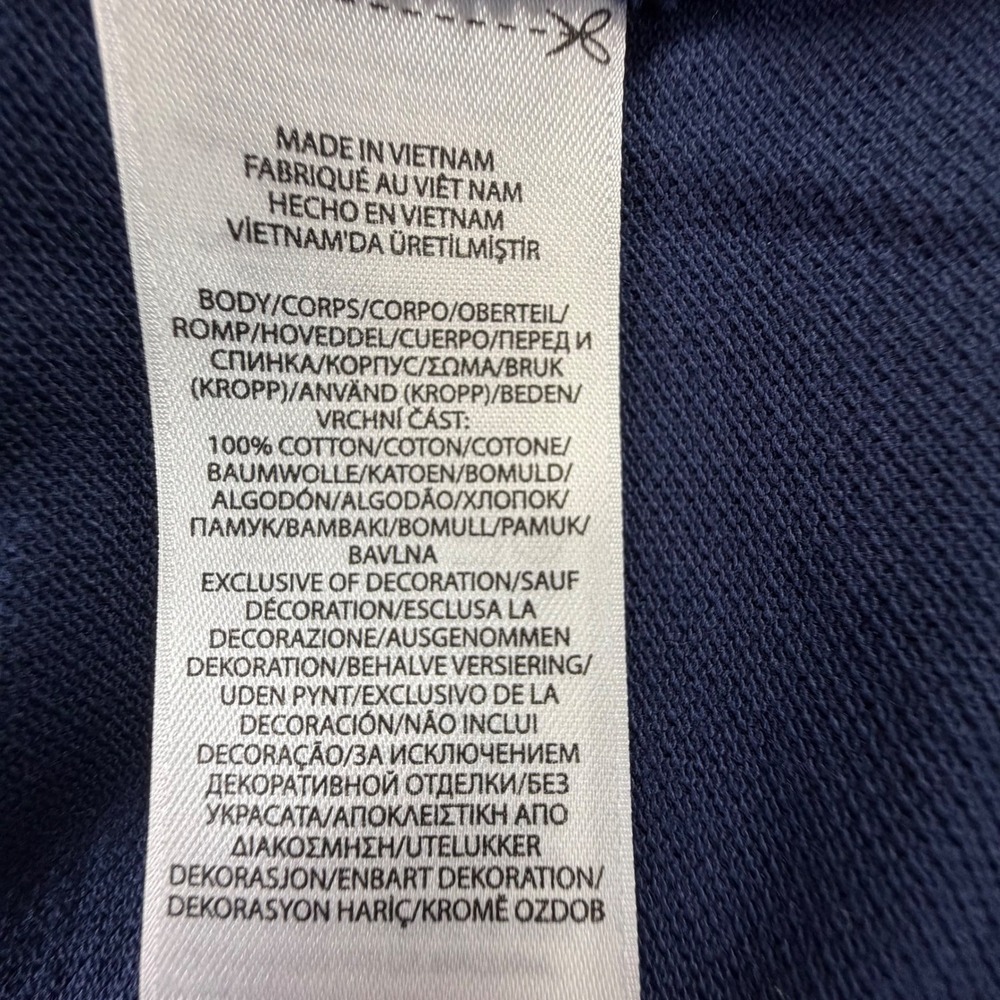 Polo Ralph Lauren Polo Shirt Mens 3XLT Navy Blue Red Trim Mesh Big & Tall Preppy - Picture 7 of 11